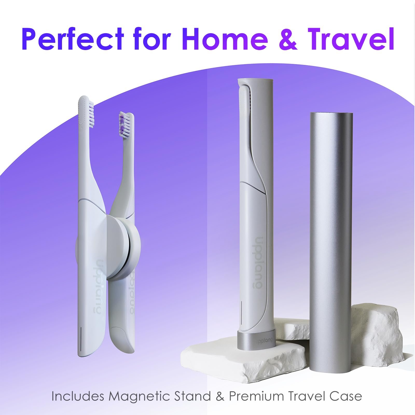 Електрична звукова зубна щітка Upplang S1 USB-C IPX7 Таймер, фото №4