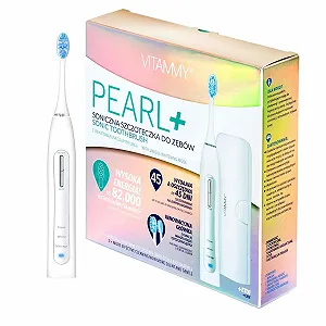Електрична звукова зубна щітка VITAMMY Pearl + White з функціями чищення, відбілювання та масажу synthetic.ua - Фото 1