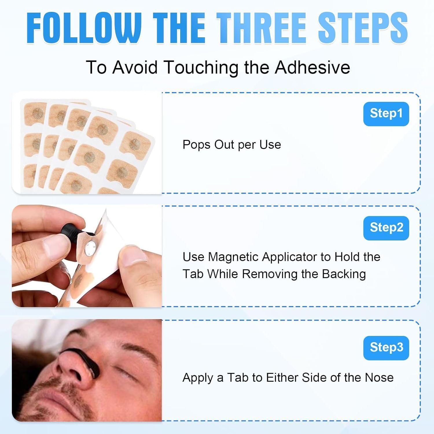 Полоски на нос для улучшения дыхания Manual Intake, 60 шт, фото №6 Полоски на нос для улучшения дыхания Manual Intake, 60 шт, фото №6