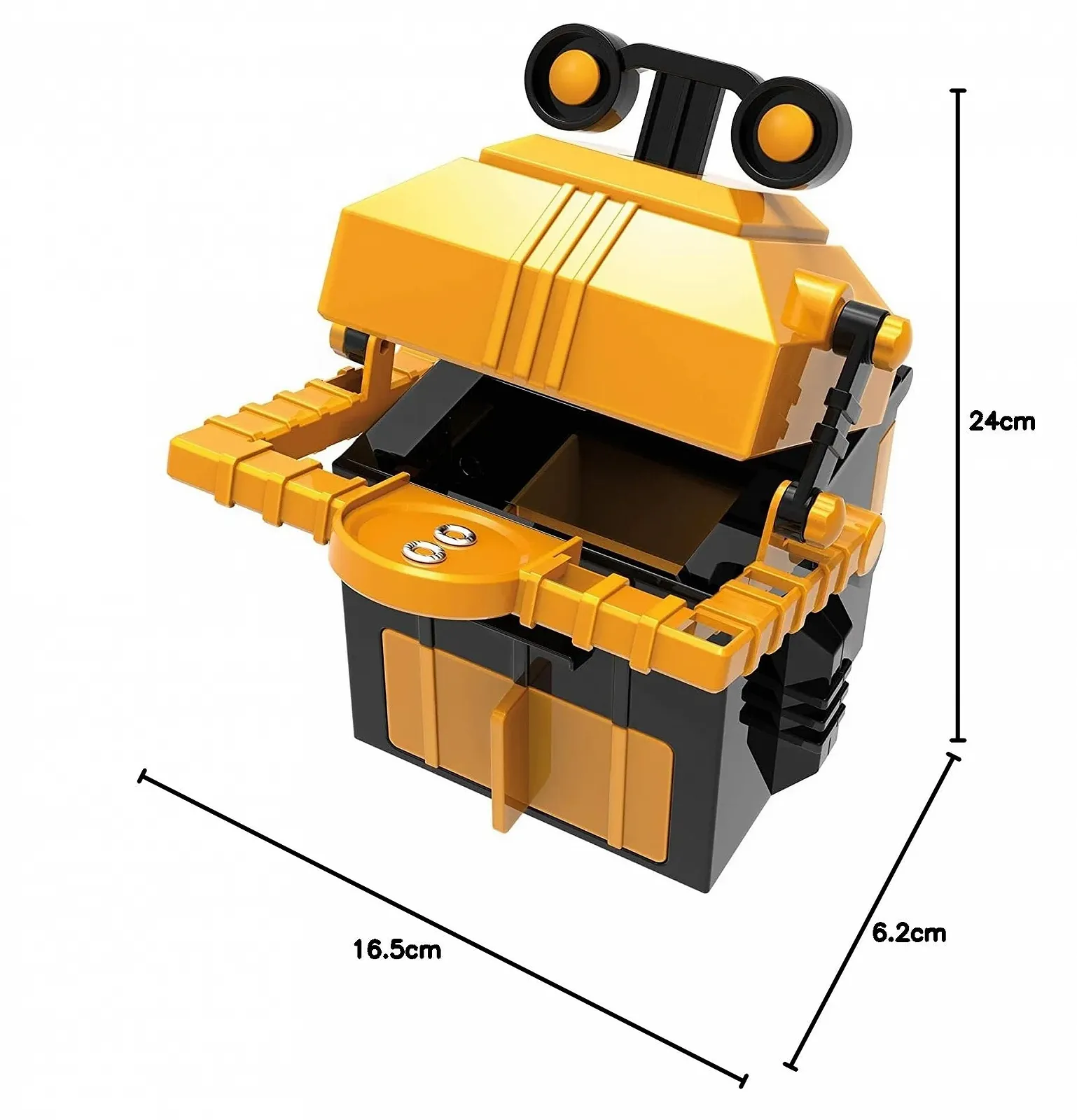Скарбничка 4M Kids Robotix 403422 робот механічна, фото №10