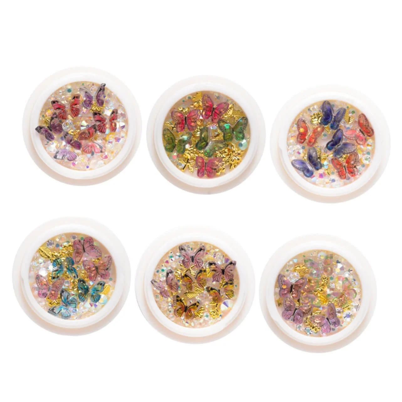 Стразы для ногтей Healeved, наклейки для маникюра, блестящие украшения для натуральных и искусственных ногтей для дома и салона, фото №9