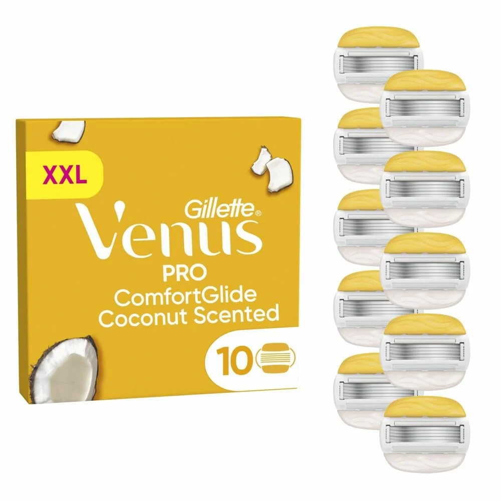 Сменные кассеты Gillette Venus Pro ComfortGlide Coconut Scented 10 штук, фото №1