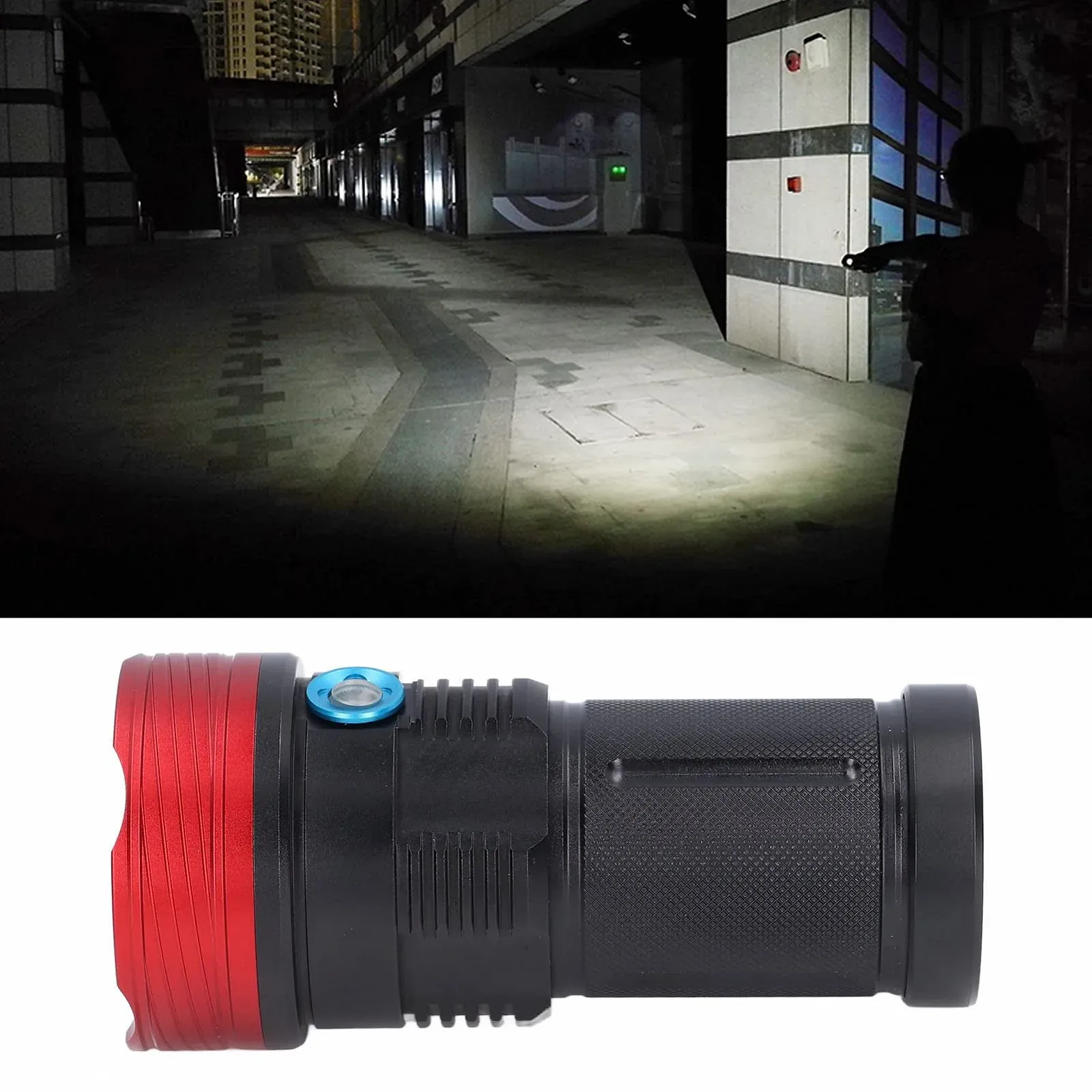 Фонарик LED Superhellblitzlicht Ручной Перезаряжаемый для Путешествий на Открытом Воздухе, фото №4