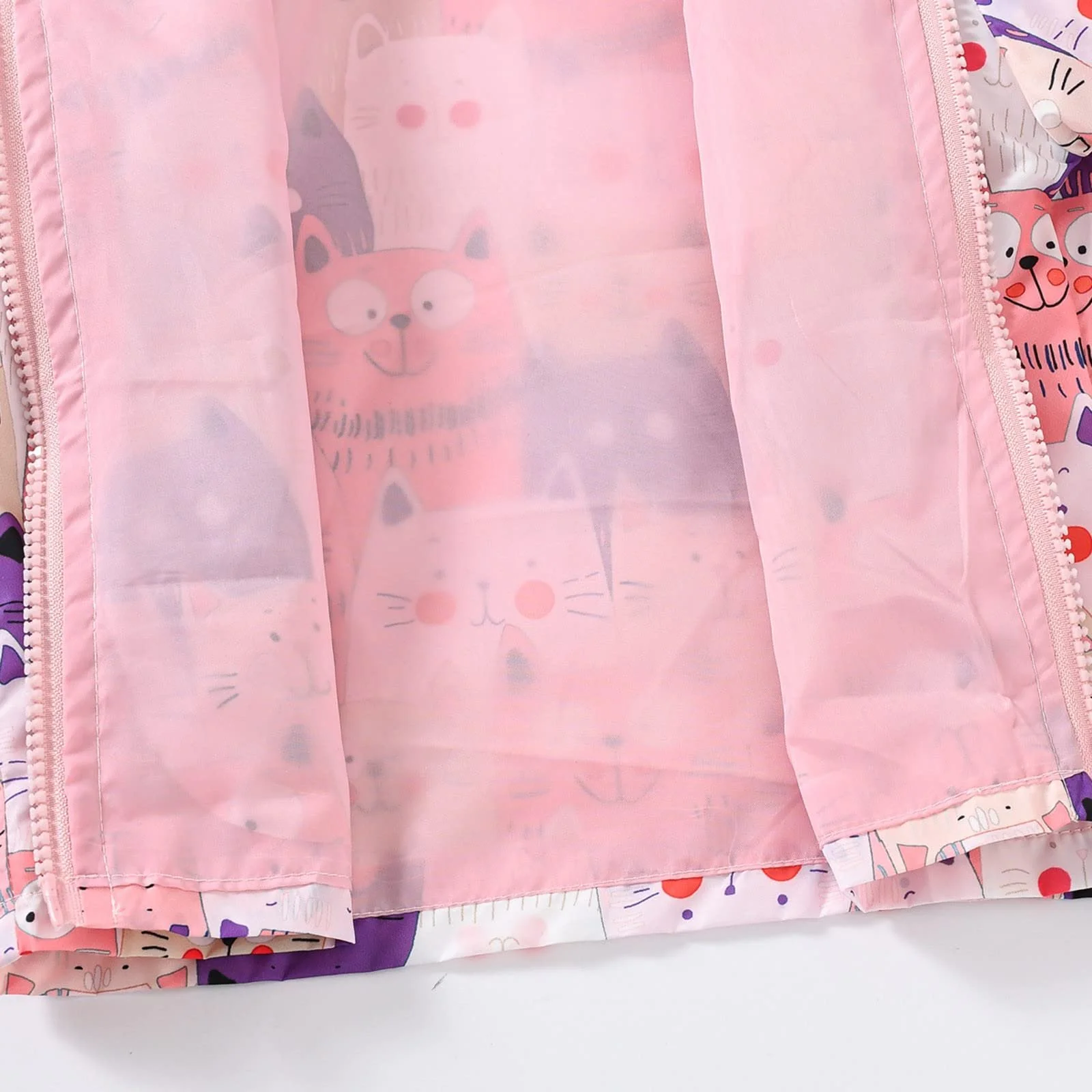 Дитяча дощова куртка з капюшоном, водонепроникна, фото №5