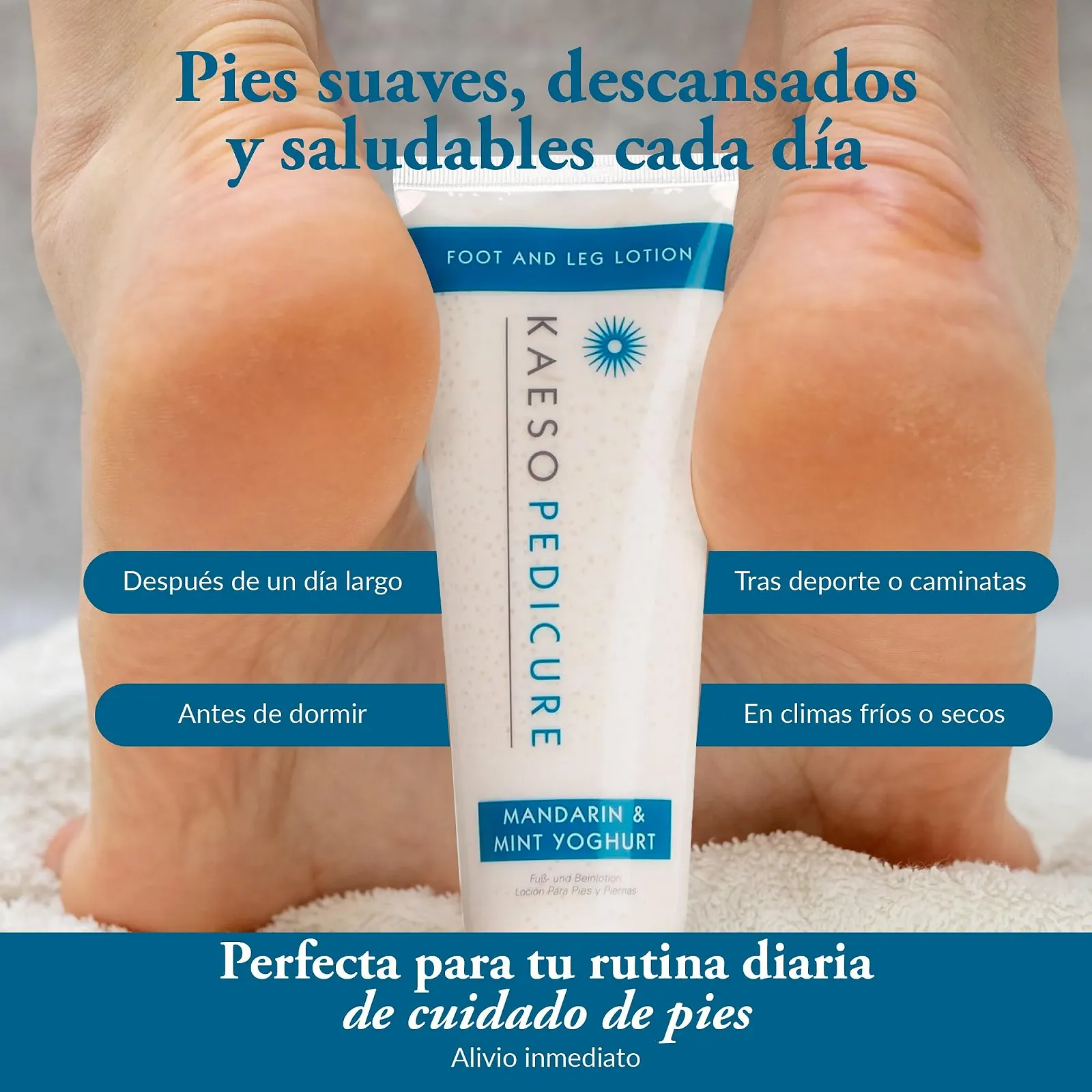 Лосьон для ног и стоп Kaeso Mandarin and Mint Yoghurt 250 мл, фото №5