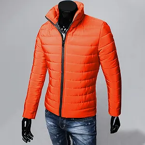 Куртка Vhersily Легка з капюшоном приталена стьобана зимова з блискавкою та кишенями synthetic.ua - Фото 1