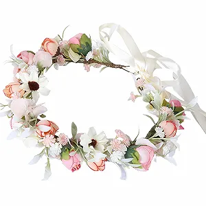 Вінок для волосся Квітковий - Фото 1