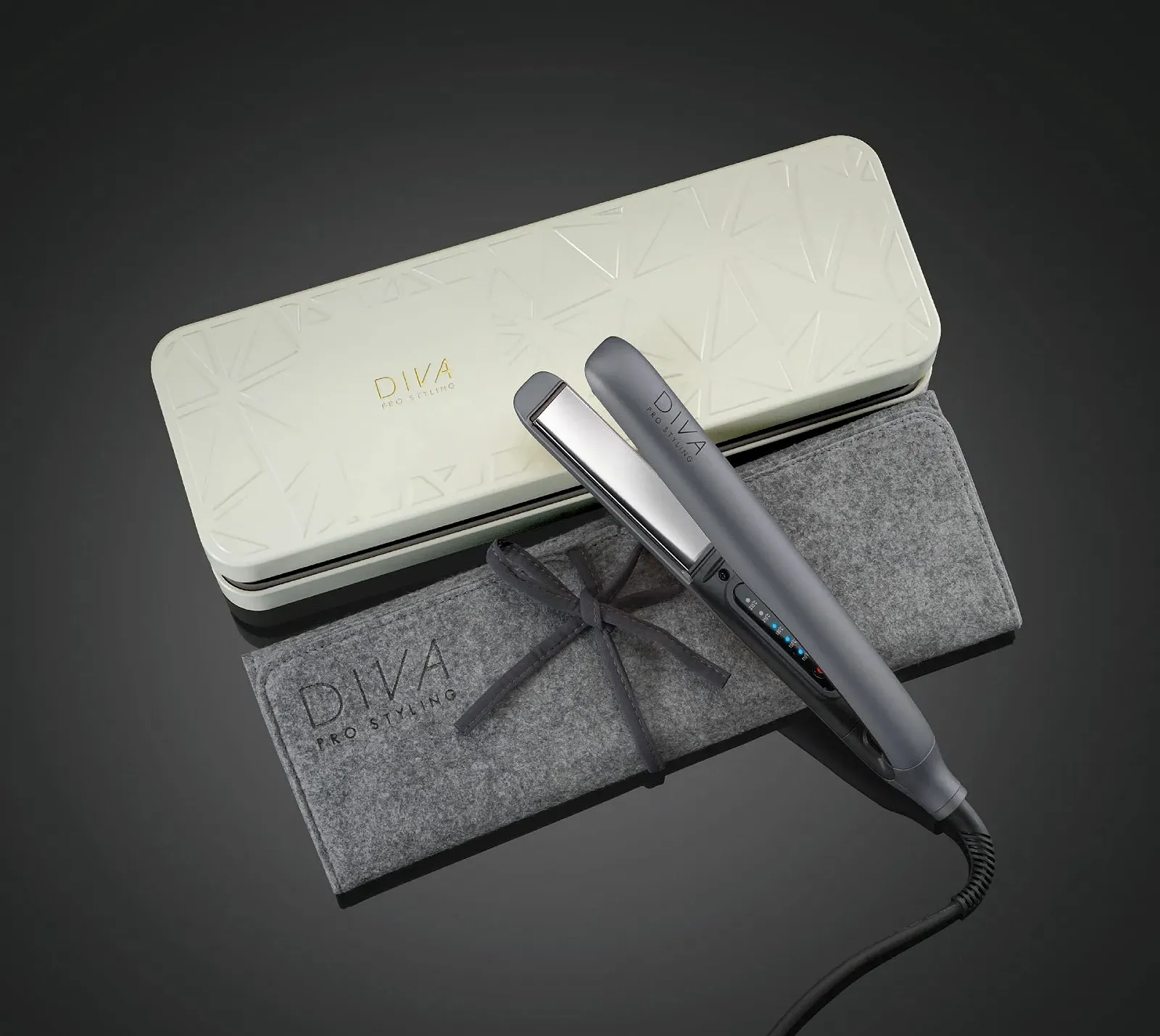 Выпрямитель для волос Diva Professional Styling Diva Pro Styling Precious Metals Touch Titanium, фото №11
