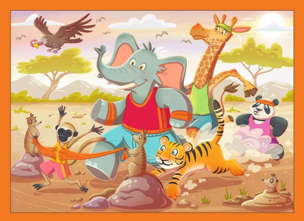 Пазл Ravensburger Speedy Puzzle 12004171 4х35 деталей, фото №6