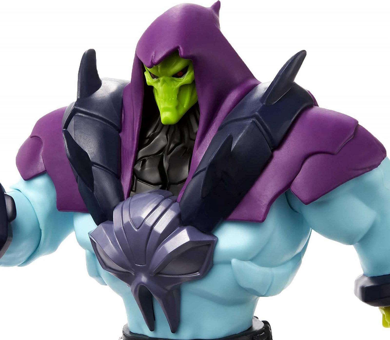Фігурка Skeletor He-Man And The Masters of the Universe велика з аксесуаром, натхненна мультсеріалом Motu Netflix, 21,5 см, фото №4
