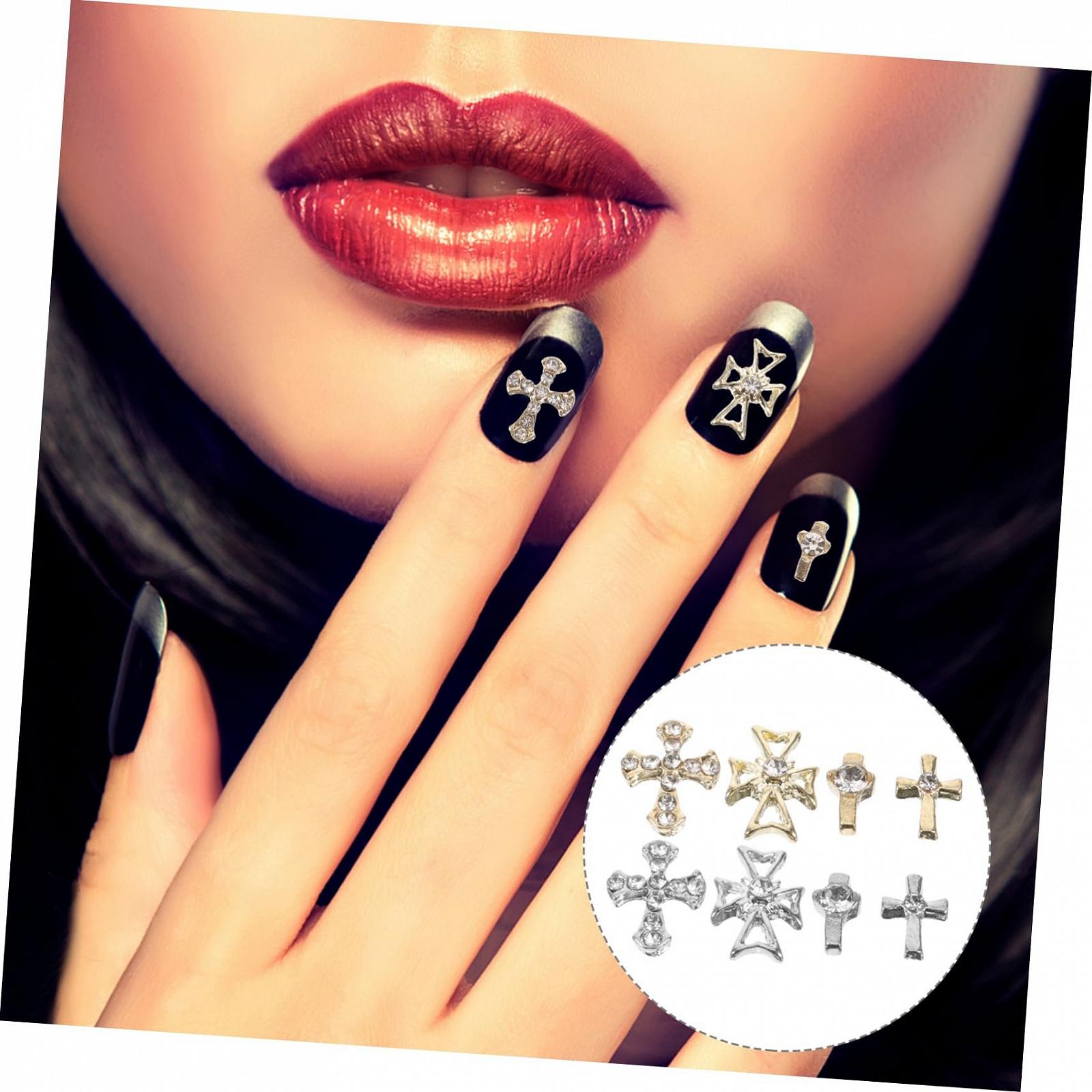Украшение для ногтей Крест Готический FOMIYES, 80 штук, фото №8