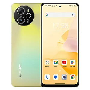 Смартфон Blackview Shark 8 16GB + 256GB 6.78 дюйма FHD+ 120Hz 64MP + 13MP 33W 3 слота для карт Android 13 Smart-K Box Speaker GPS NFC Золотистый - Фото 1