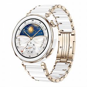 Смарт-годинник HUAWEI Watch GT 5 Pro 42мм, керамічний білий - Фото 1