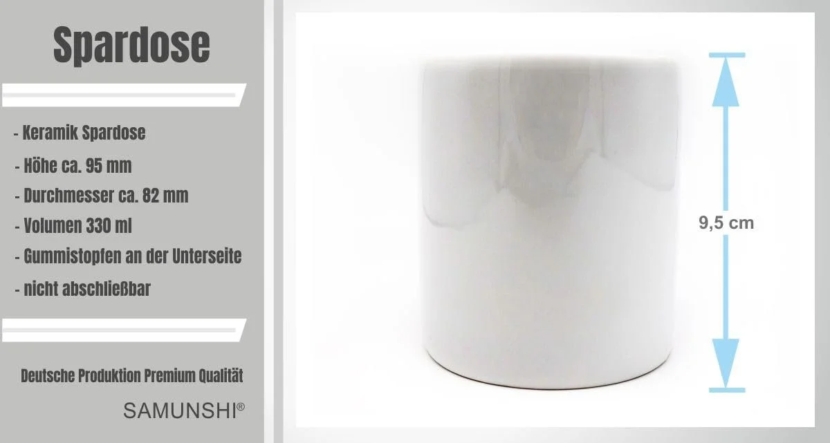 Скарбничка Samunshi Unicorn Персоналізована Дитяча Керамічна, фото №4