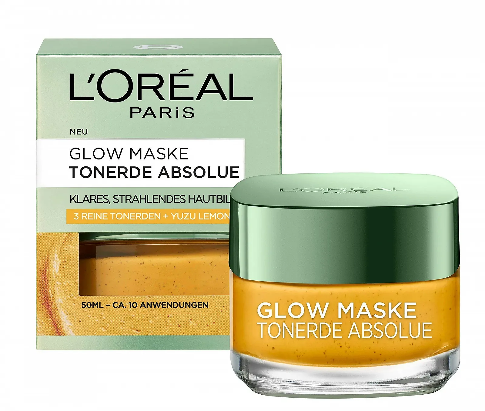 Маска L'Oréal Paris Tonerde Absolue Glow для чистого, сяючого кольору обличчя, 50 мл, фото №3