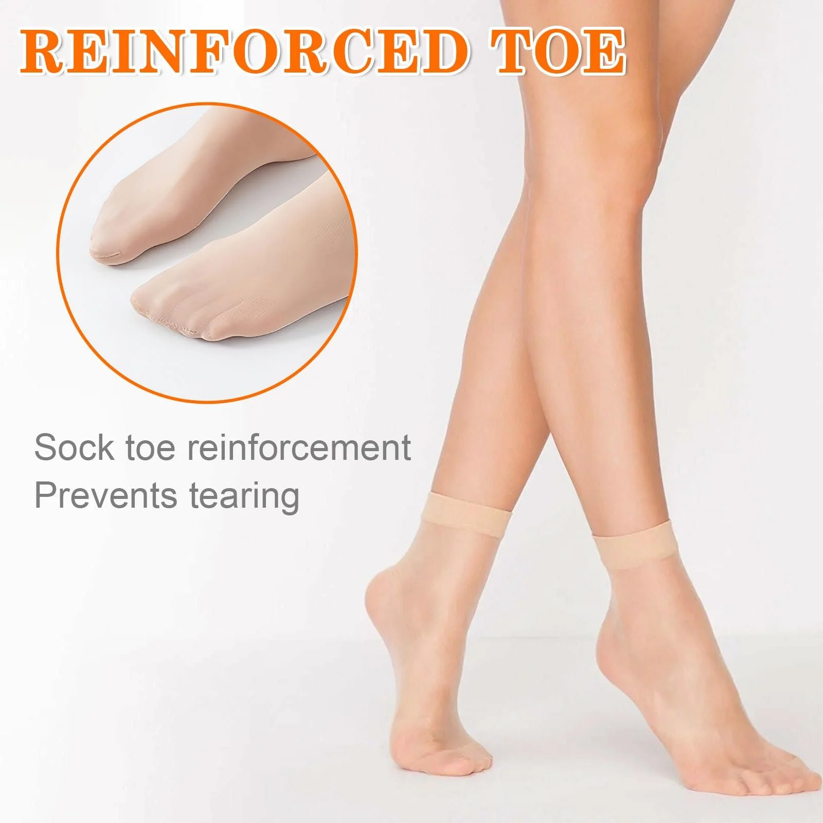 Шкарпетки Нейлонові 12 пар, Жіночі, фото №5 Шкарпетки Нейлонові 12 пар, Жіночі, фото №5