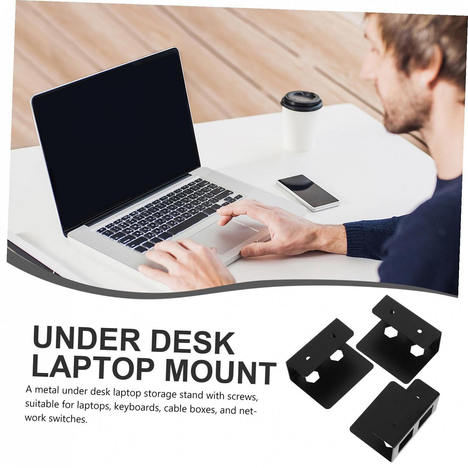 Подставка для ноутбука Untertisch Металл, для ноутбука, планшета, роутера и кабельной коробки Черный, фото №8