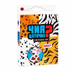 Настольная Игра Strateg Чья точка развлекательная познавательная карточная на украинском языке 30231 - Фото 1