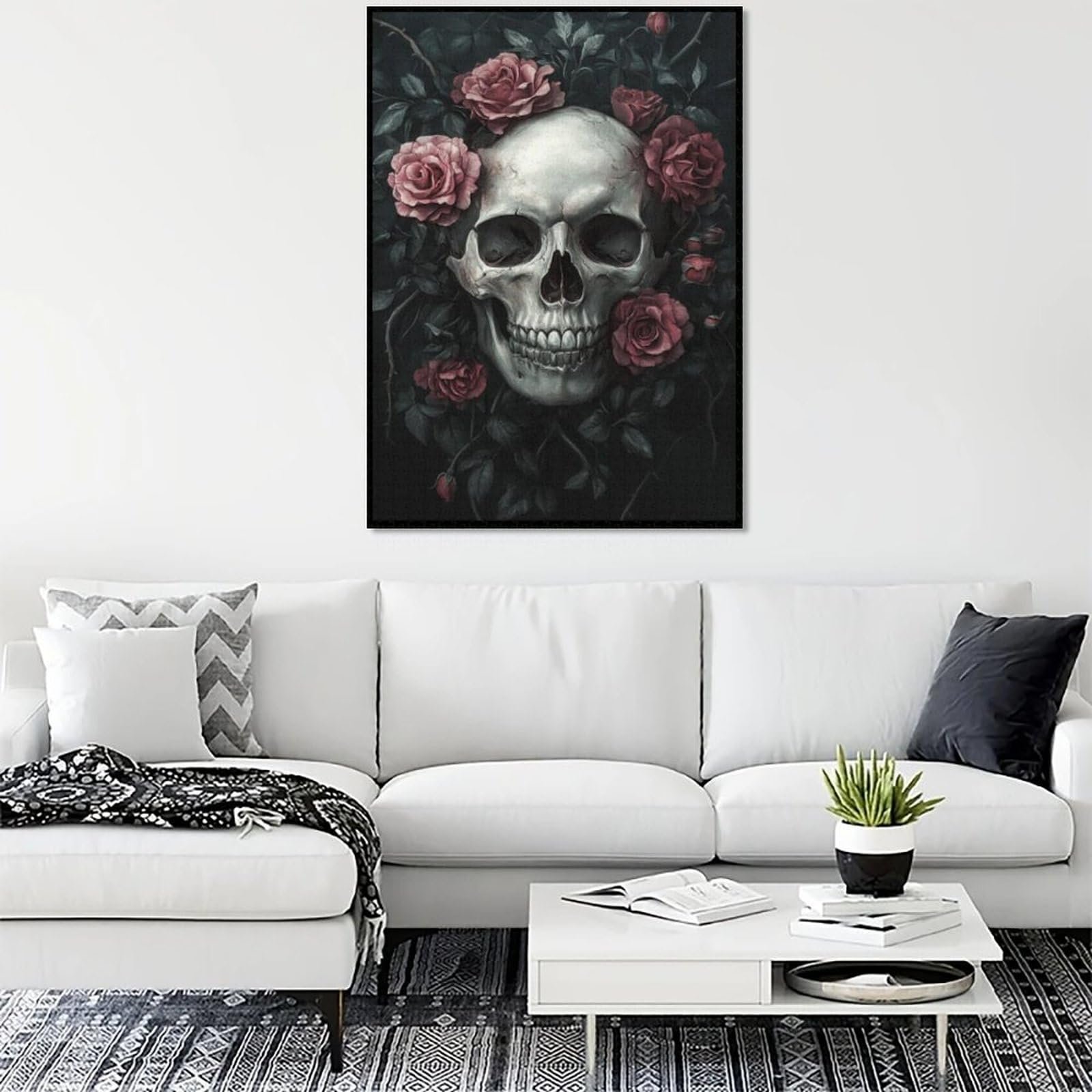 Пазл Skull Rose 1000 деталей 26 x 38 см, фото №3 Пазл Skull Rose 1000 деталей 26 x 38 см, фото №3
