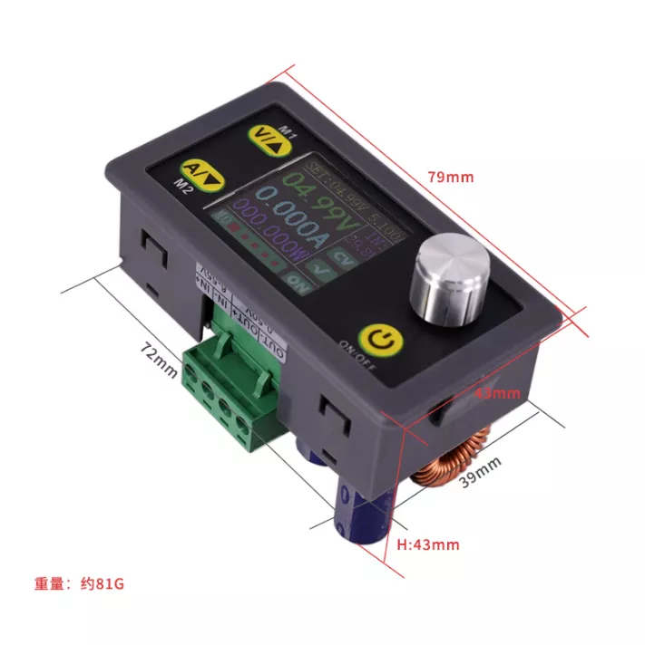Знижуючий DC-DC перетворювач WZ5005E Аналог DPS5005 250Вт 50В 5А, фото №6