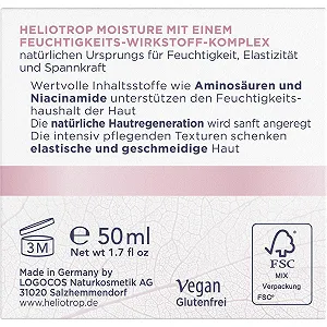 Денний крем Heliotrop Moisture зволожувальний 50 мл ціна на synthetic.ua - Фото 1 Денний крем Heliotrop Moisture зволожувальний 50 мл synthetic.ua - Фото 1