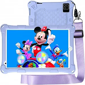 Планшет 8" Niuniutab K808 4/64Gb 4 ядра Android 10 Белый - Фиолетовый - Фото 1