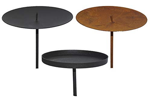 Підсвічник Novadeco Pick with Mandrel Natural Grate Set, фото №5