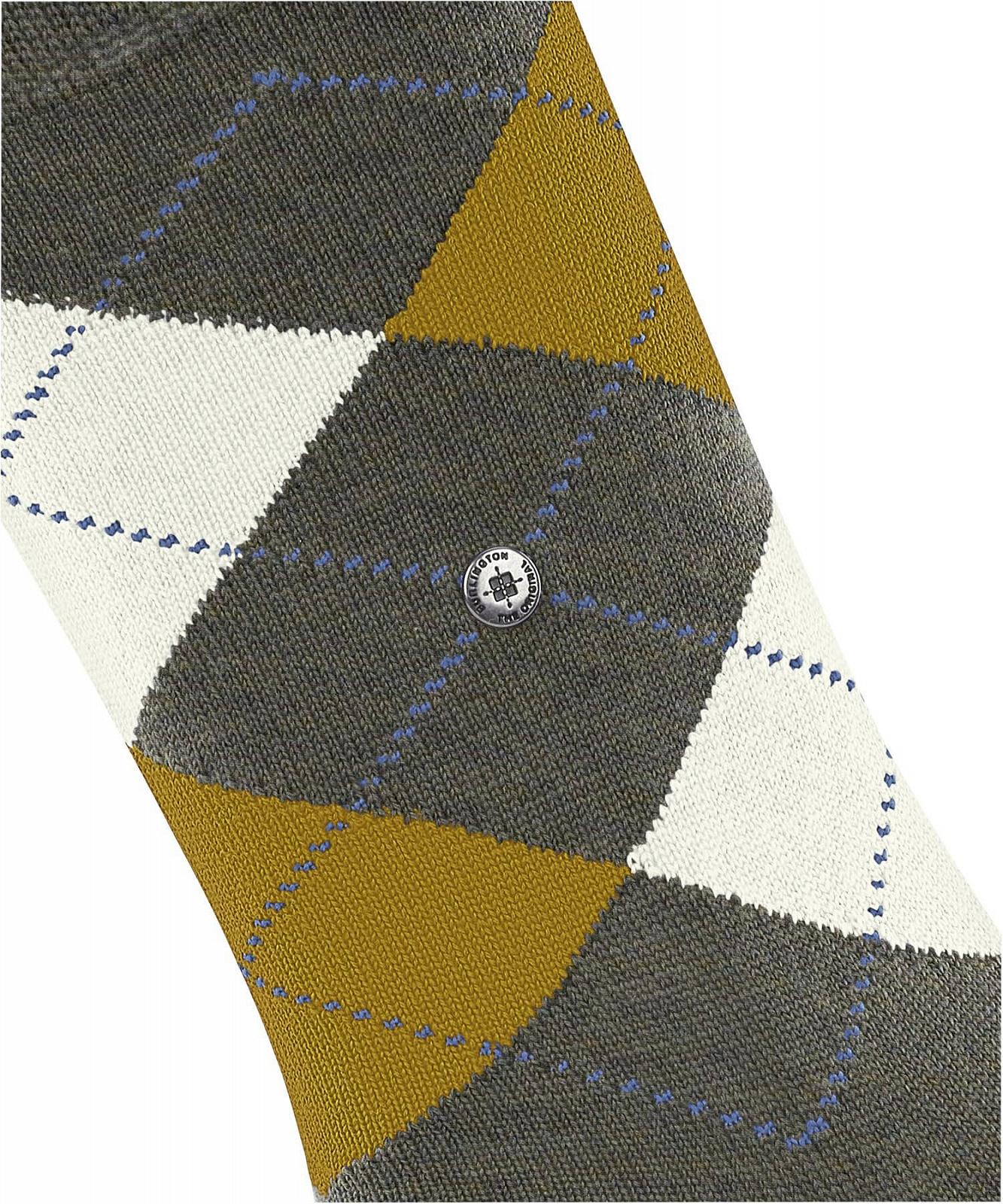 Носки Burlington Melange Marylebone Дышащие, климатически регулируемые, из шерсти, препятствующей появлению запаха, с плоским швом, без давления на пальцы, модные, универсальный размер, в качестве подарка, 1 пара, фото №4