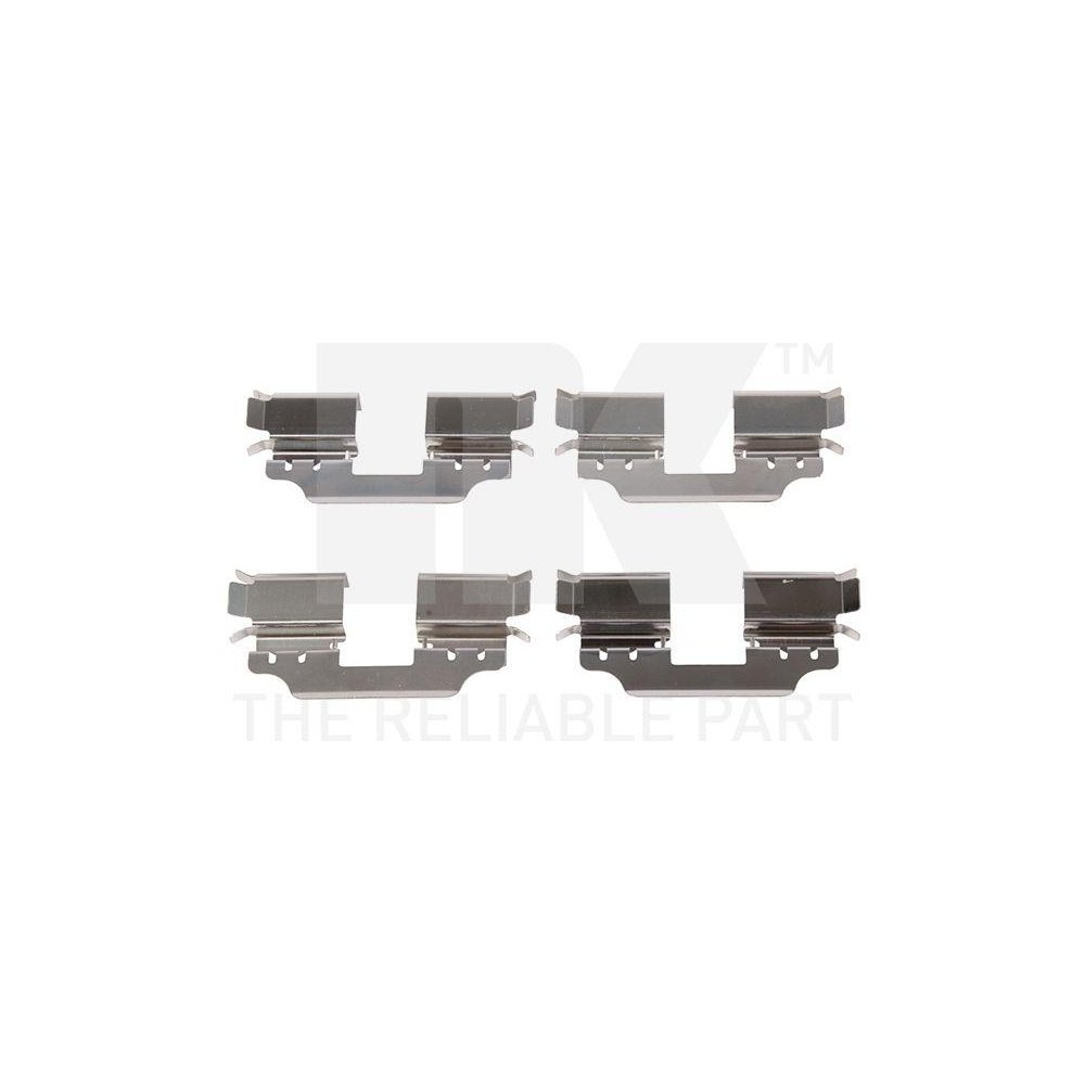 Комплект аксессуаров, тормозные колодки NK 7933653, передний мост, фото №1