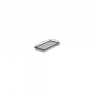 Повітряний фільтр KNECHT LX 726 для VOLVO - Фото 1