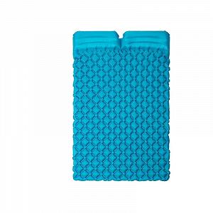 Килимок GGZONE Outdoor Camping Inflatable Tent Floor Mat Ultralight Portable Storage Beach TPU (Колір : Помаранчевий Двійний Модель 1) (Синій Двійний Стиль 2) Beautiful Scenery - Фото 1