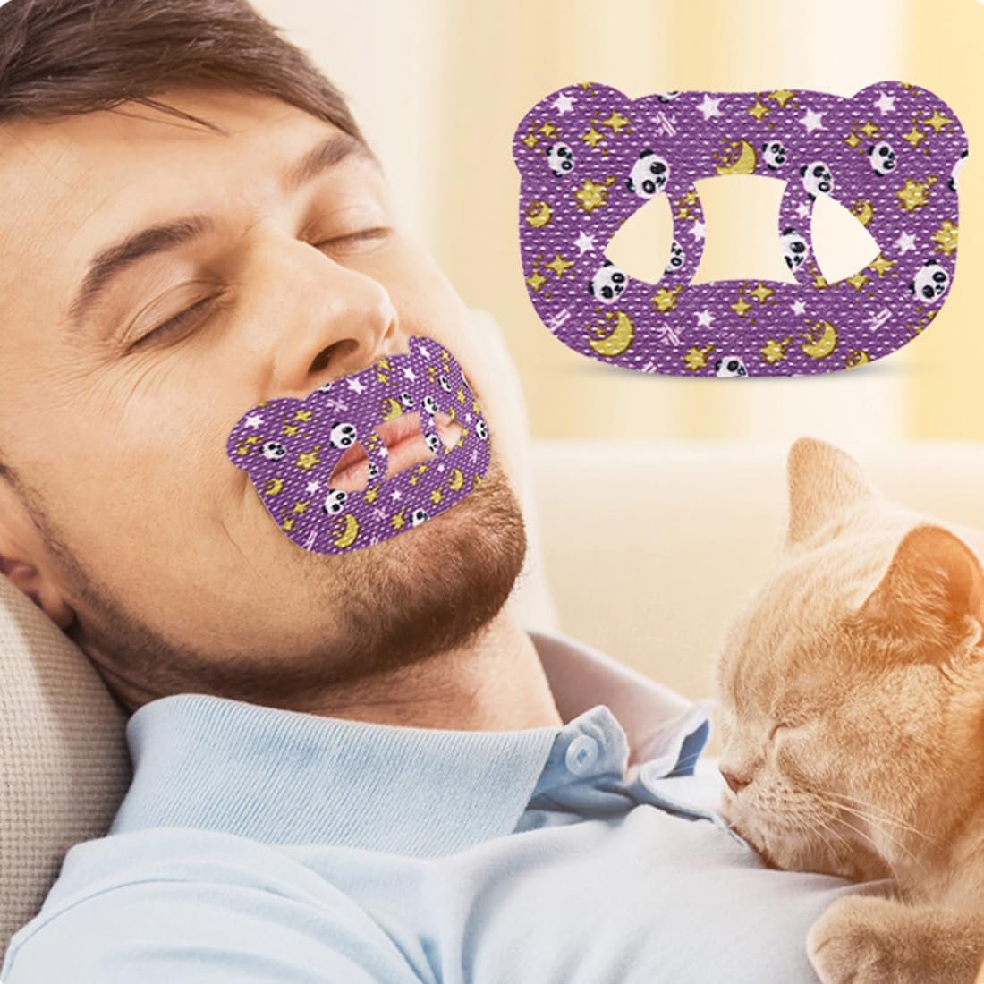 Пластыри для рта от храпа XOXVURI, 60 шт., фото №6