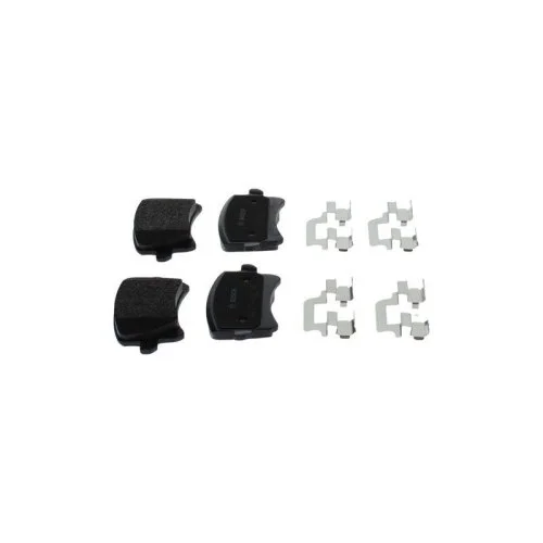 Комплект гальмівних колодок, дискове гальмо BOSCH 0 986 494 626 для AUDI SEAT SKODA VW, фото №2