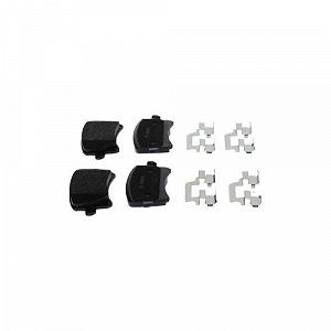 Комплект гальмівних колодок, дискове гальмо BOSCH 0 986 494 626 для AUDI SEAT SKODA VW synthetic.ua - Фото 1