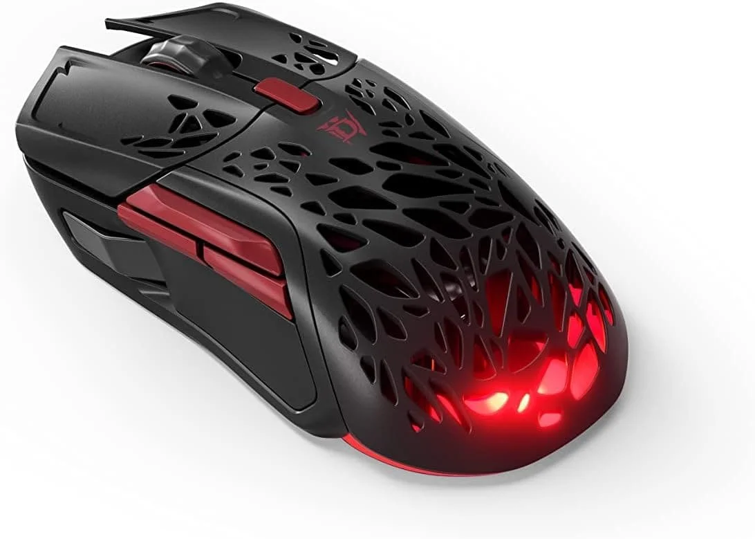 Ігрова бездротова миша SteelSeries Aerox 5 Wireless Diablo Чорна, фото №4