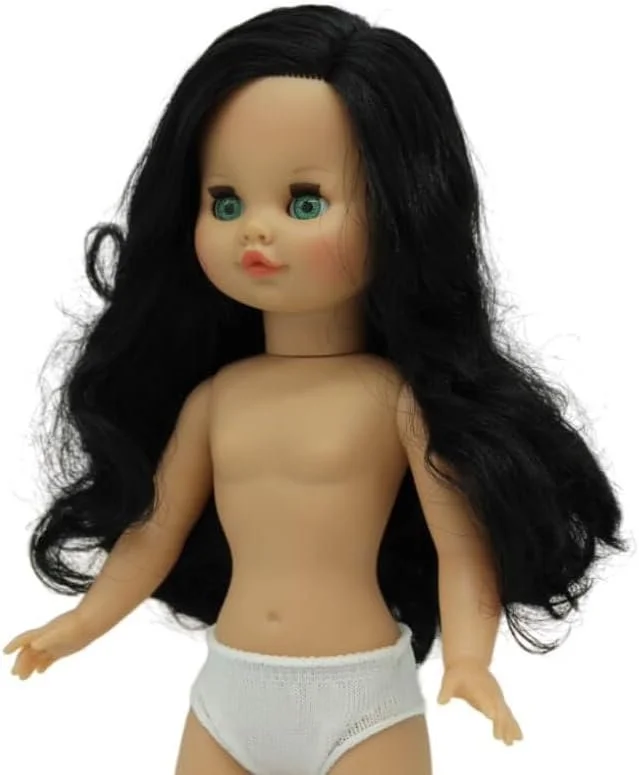 Лялька Folk Artesanía Sintra Nude Collection Original 01-NV 40 см Довге Хвилясте Волосся, фото №3 Лялька Folk Artesanía Sintra Nude Collection Original 01-NV 40 см Довге Хвилясте Волосся, фото №3