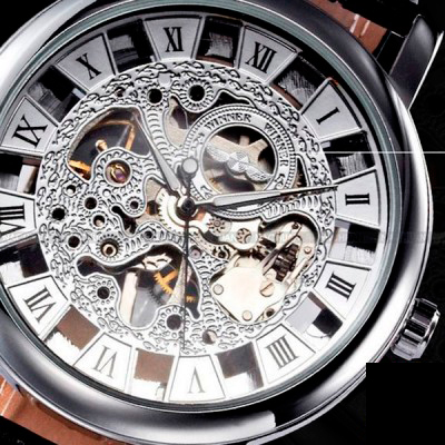 Годинник Winner Silver II Срібний, фото №6