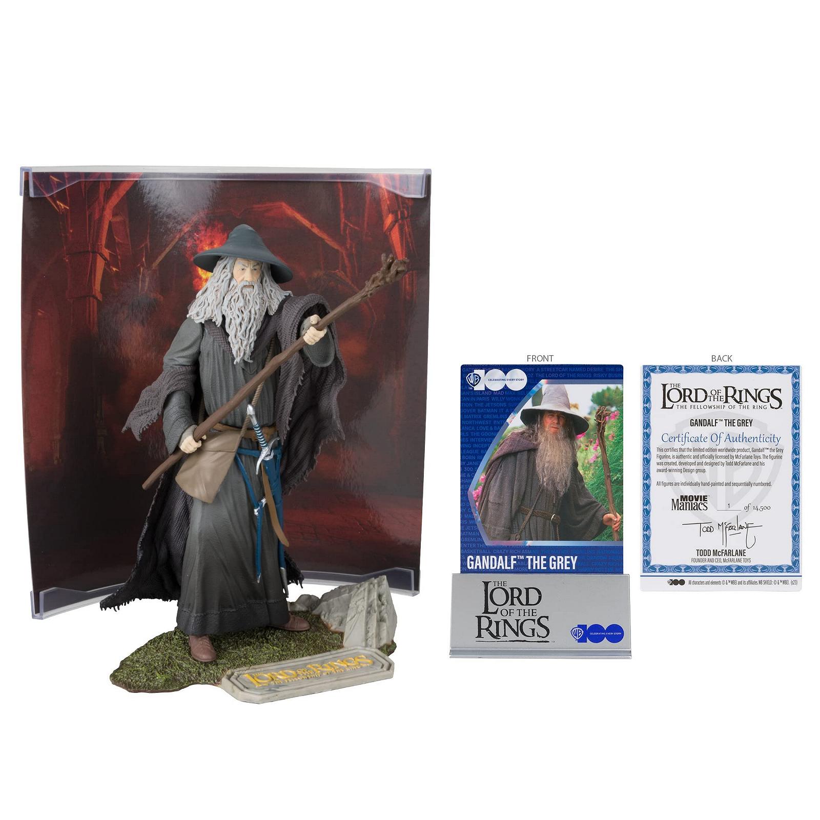 Экшн-фигурка Lord of the Rings Movie Maniacs Гендальф, 18 см, фото №2