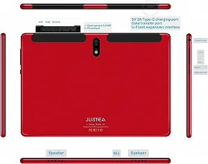 Планшет 10.1" Jusyea J5 4/64Gb 8 ядер Android 11 8000 mAh Красный synthetic.ua - Фото 1