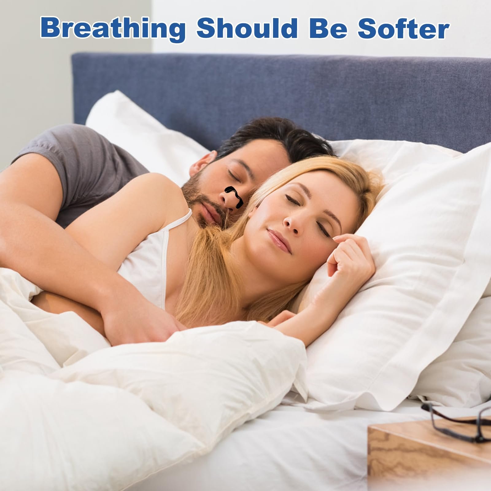 Смужки на ніс магнітні 60 шт (30 пар) проти хропіння для покращення дихання та сну, фото №6