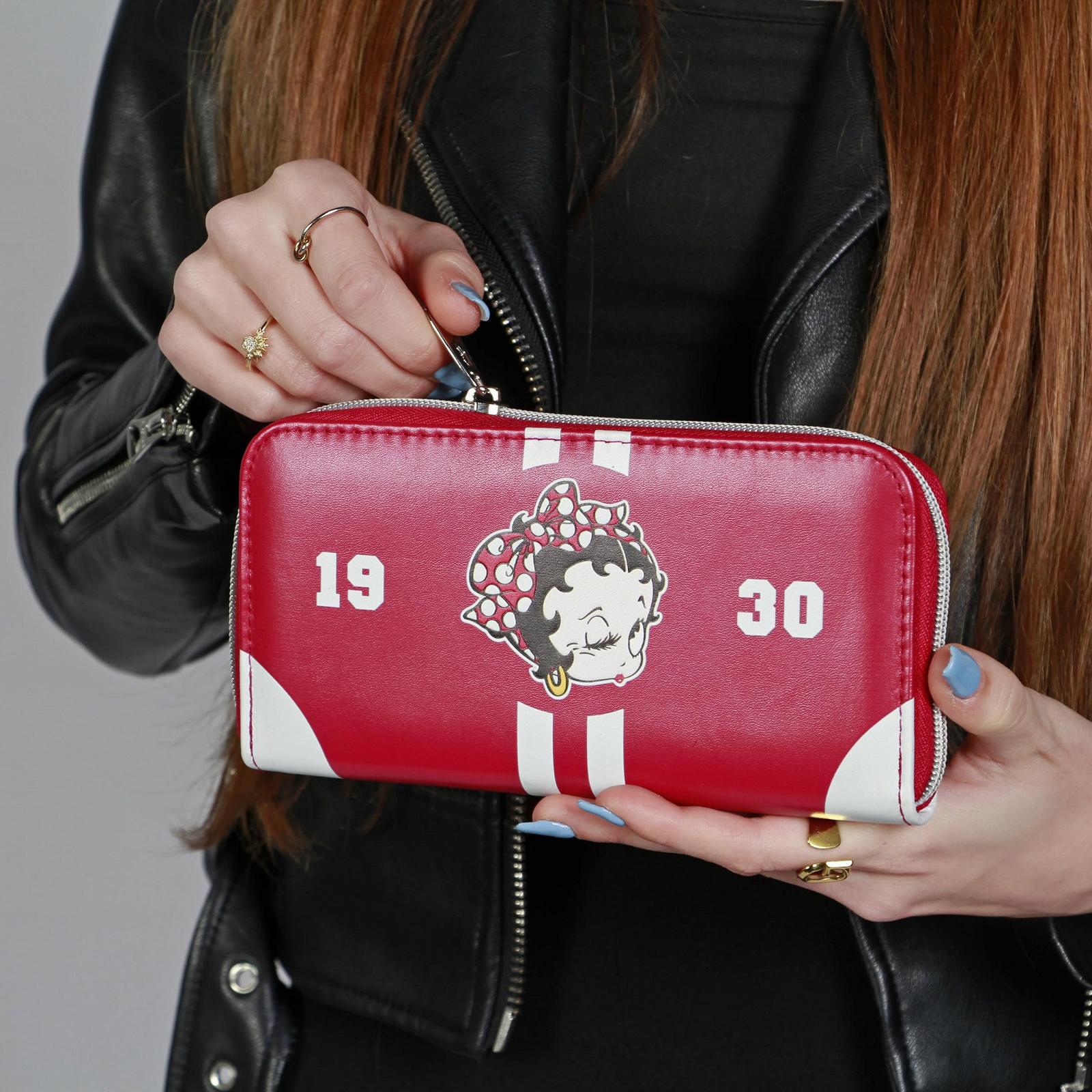 Кошелек Betty Boop Varsity Essential Бордовый 19 x 10 см, фото №4