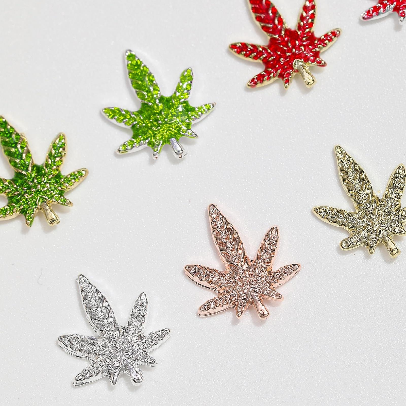 Листок клена 3D 70 шт різних кольорів, фото №4 Листок клена 3D 70 шт різних кольорів, фото №4