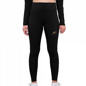 Леггинсы ALPHA INDUSTRIES Basic SL Foil Print Женские леггинсы - Фото 1