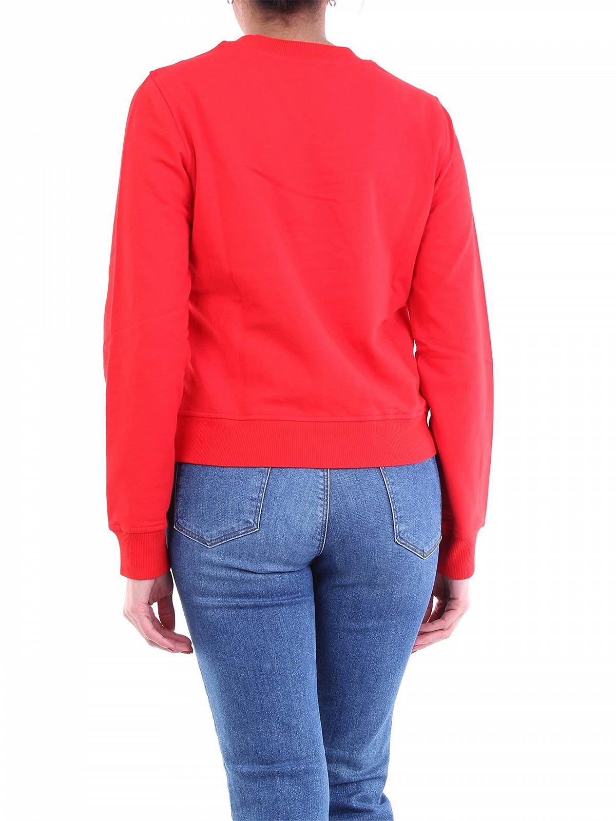 Свитер Love Moschino с длинными рукавами, сердцем и логотипом, фото №4