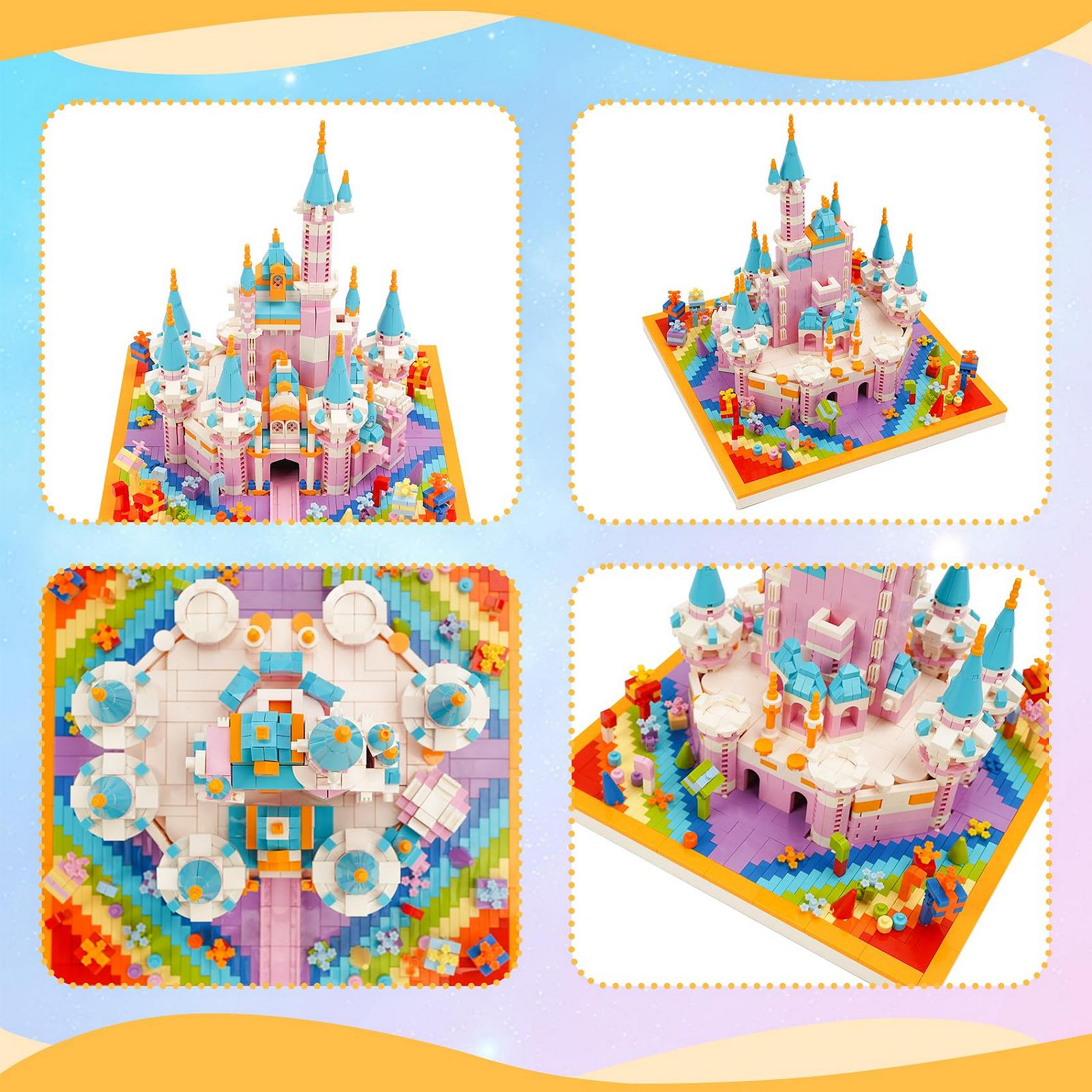 Набор LULUFUN Castle Building Blocks Castle Rainbow, фото №4