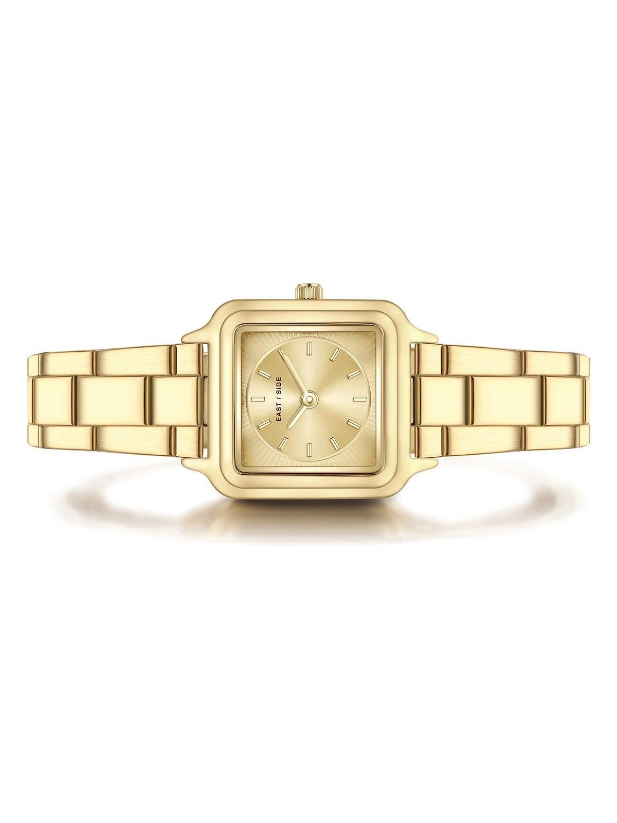 Женские часы Eastside 10080128 Аналоговый Кварцевый Механизм С браслетом из нержавеющей стали Золотой, фото №3