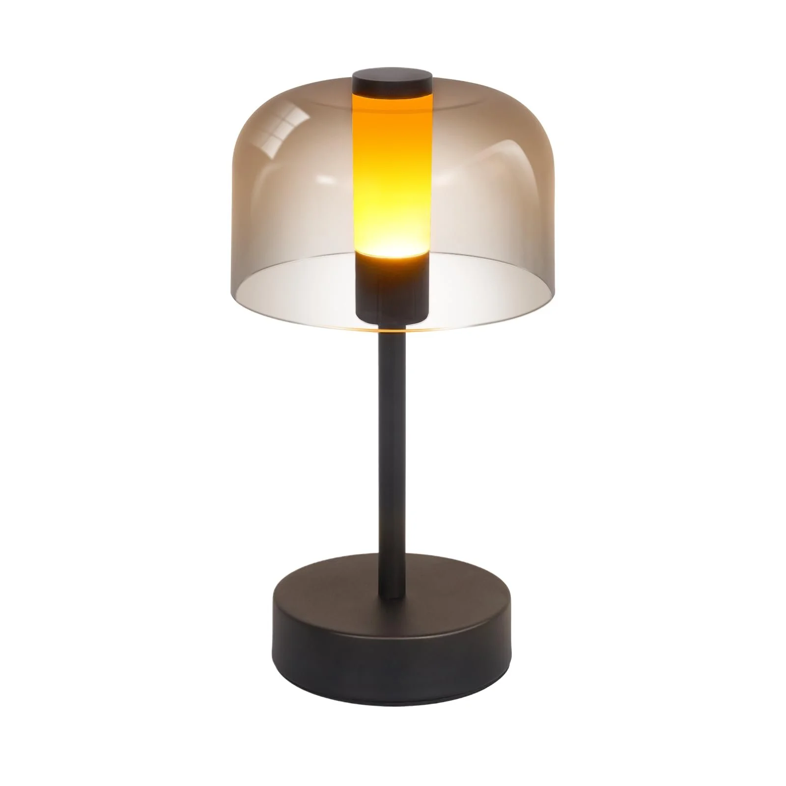 Світлодіодна настільна лампа Homefire Бездротова 1800K-6500K Сенсорна Метал та акрил Чорна, фото №8