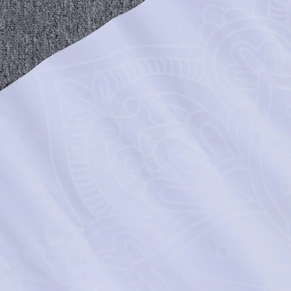 Наклейка на стіну Healeved Mandala Фіолетовий горщик Напівколо Біла 2 шт., фото №8