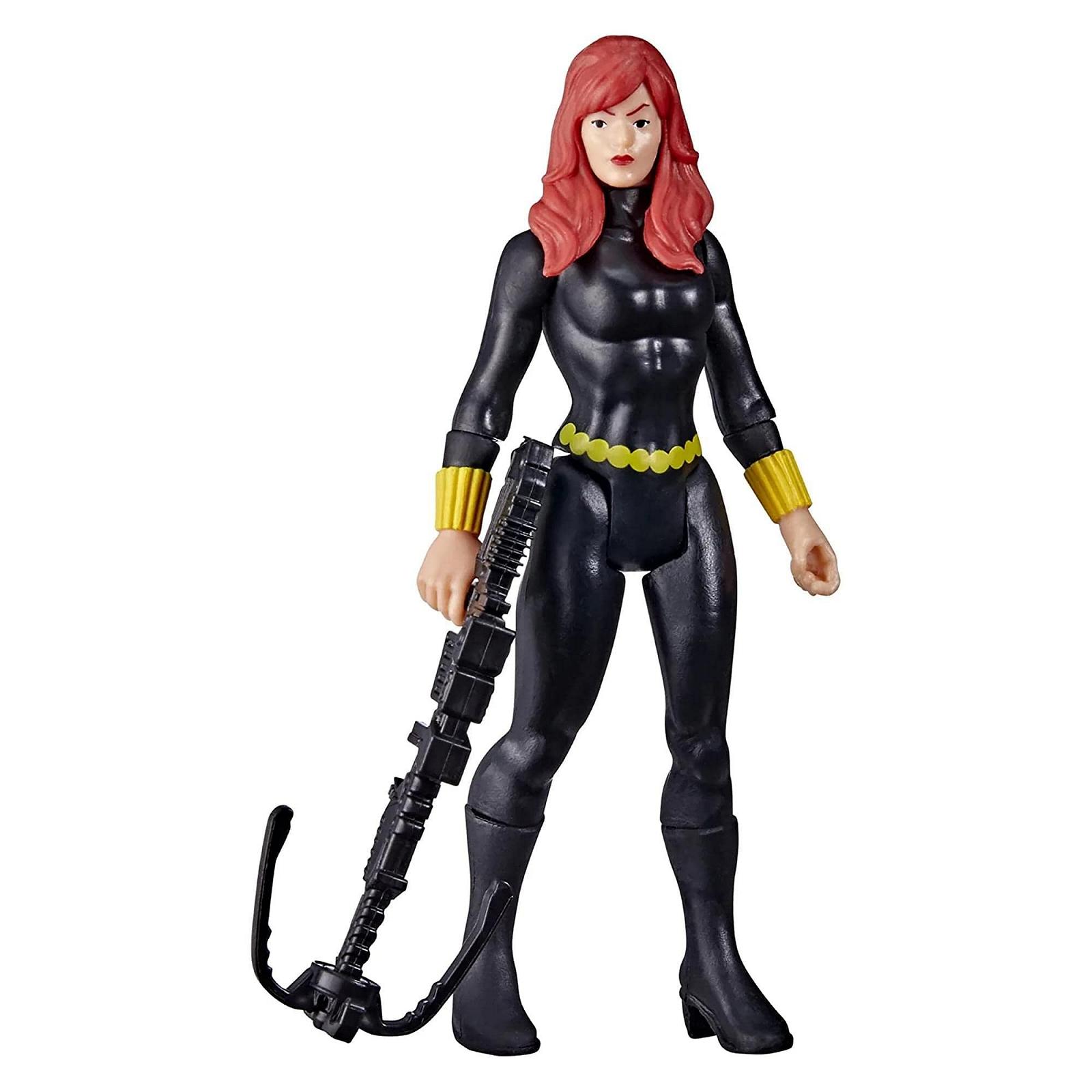 Фігурка Чорна Вдова Marvel Legends Series Retro 375 Collection, 9,5 см, 1 аксесуар, фото №1