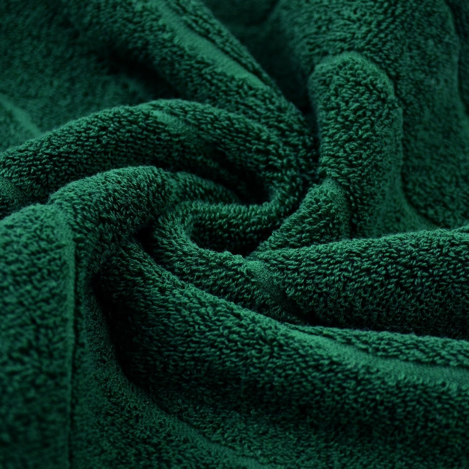 Набір рушників для ванної Jacquotha Wavy Striped 5 штук суперм'які та поглинаючі для рук та обличчя 13 x 29 дюймів різнокольорові, фото №5